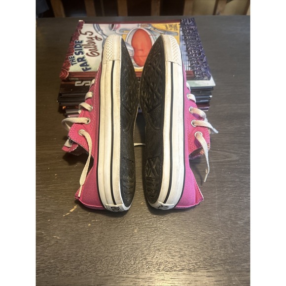Converse All-Star Low Tops Pink Men's Size 7 Women's Size 9 Super Clean Chucks - Picture 3 of 7
